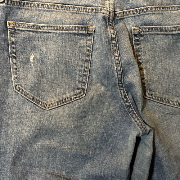 Classic Distressed Best Girlfriend Denim Jeans - Picture 2 of 3